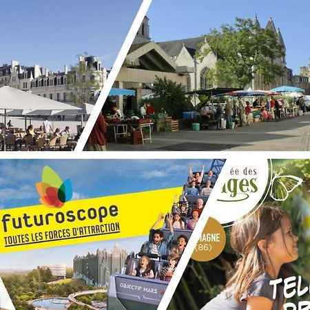 Hyper Centre-Le Regratterie-Wifi Lägenhet Poitiers Exteriör bild